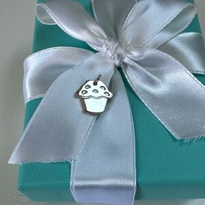 Tiffany & Co. Silver Cupcake Charm